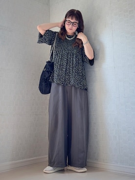 「KEEN（キーン）のアイテム」を使った、UMiSatoさん（レディース・163cm）の夏コーディネート