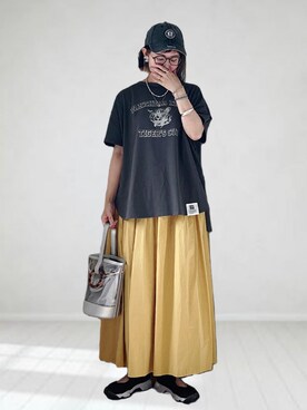 UMiSatoさん（レディース・163cm）の夏コーディネート