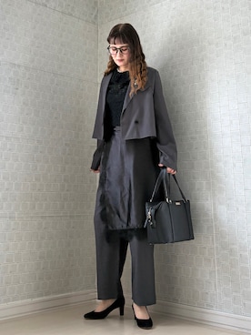 UMiSatoさん（レディース・163cm）の冬コーディネート