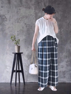 UMiSatoさん(レディース・163cm)の夏コーディネート