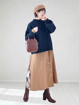 UMiSatoさん（レディース・163cm）の秋コーディネート