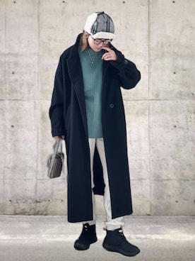 「birthdayroom」｜UMiSatoさん（レディース・163cm）の冬コーディネート