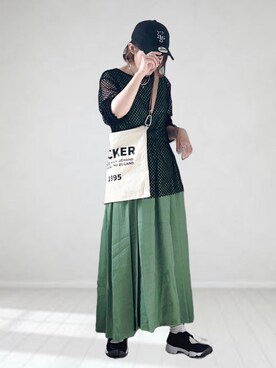 UMiSatoさん（レディース・163cm）の夏コーディネート