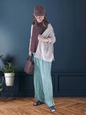 UMiSatoさん（レディース・163cm）の夏コーディネート