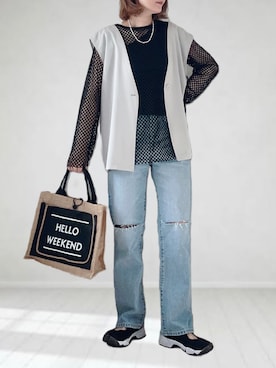 UMiSatoさん（レディース・163cm）の春コーディネート