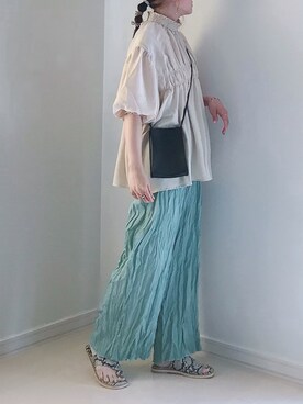 UMiSatoさん（レディース・163cm）の夏コーディネート