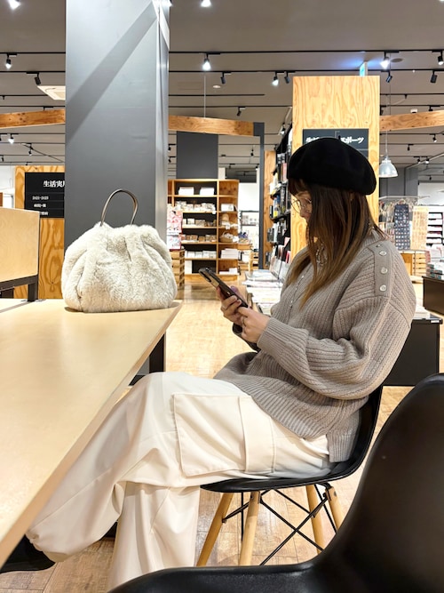 セール】【雑誌InRed12月号掲載】エコファーダブルポケット付き2WAY