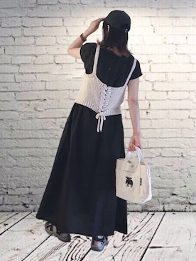 UMiSatoさん（レディース・163cm）の夏コーディネート