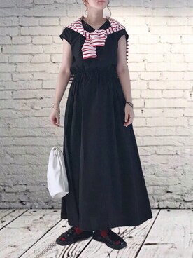 UMiSatoさん（レディース・163cm）の夏コーディネート