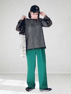 UMiSatoさん（レディース・163cm）の夏コーディネート