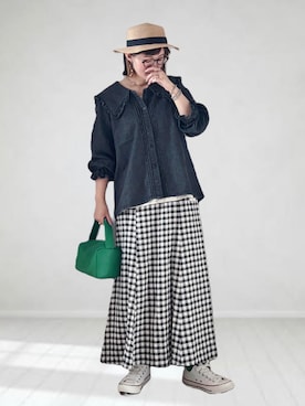 UMiSatoさん(レディース・163cm)の夏コーディネート