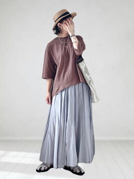 UMiSatoさん(レディース・163cm)の夏コーディネート