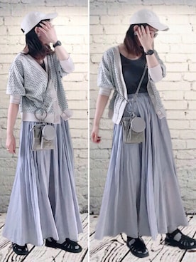 UMiSatoさん(レディース・163cm)の夏コーディネート