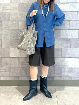 UMiSatoさん（骨格ウェーブ・レディース・163cm）の秋コーディネート