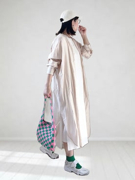 UMiSatoさん（レディース・163cm）の夏コーディネート