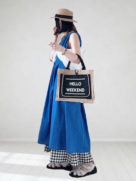 UMiSatoさん（レディース・163cm）の春コーディネート