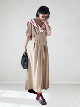 UMiSatoさん（レディース・163cm）の夏コーディネート