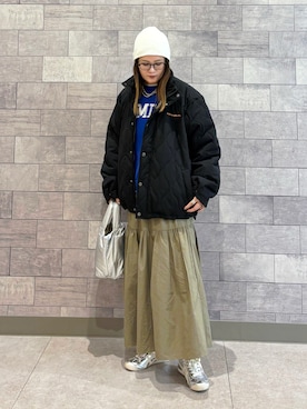 「WEGO（ウィゴー）のアイテム」を使った、UMiSatoさん（骨格ウェーブ・レディース・163cm）の秋コーディネート