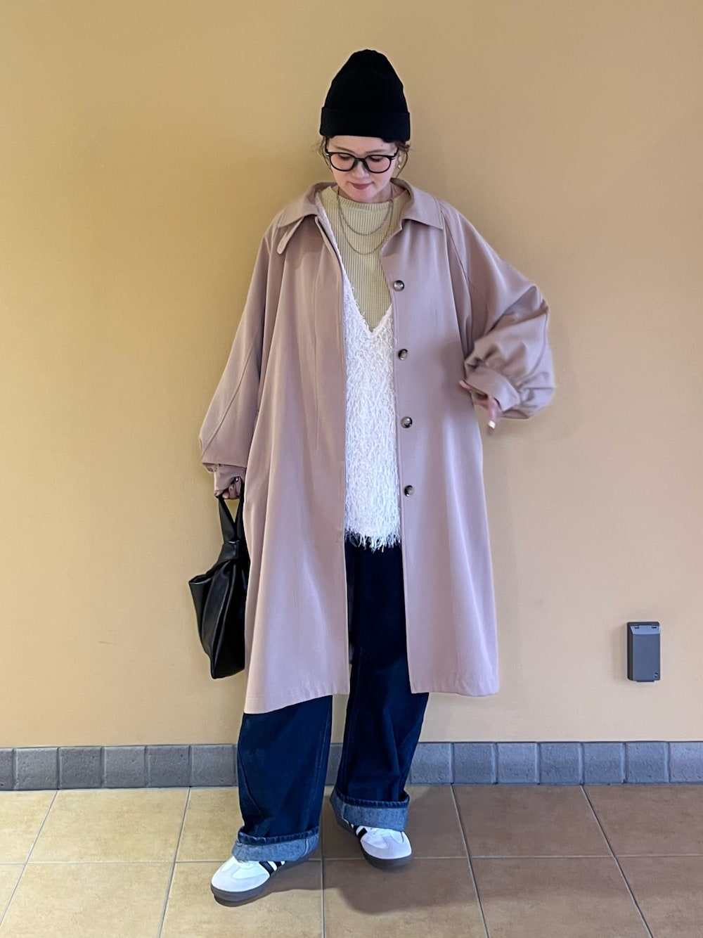 ECRIRE 【陽コラボ】オーバーサイズステンカラーコート ECRIRE（エクリール）の「【陽コラボ】オーバーサイズステン