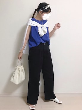 UMiSatoさん（レディース・163cm）の夏コーディネート