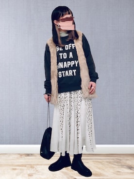 UMiSatoさん(レディース・163cm)の冬コーディネート