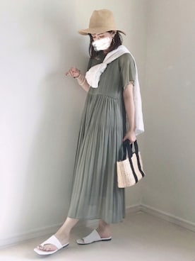 UMiSatoさん（レディース・163cm）の夏コーディネート