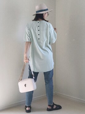 UMiSatoさん（レディース・163cm）の夏コーディネート