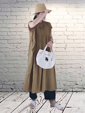 UMiSatoさん（レディース・163cm）の夏コーディネート