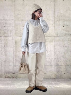 UMiSatoさん(レディース・163cm)の冬コーディネート