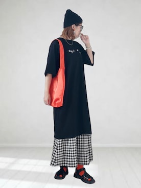 UMiSatoさん(レディース・163cm)の夏コーディネート