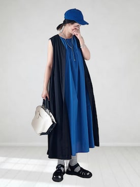 「PotioR（ポティオール）のアイテム」を使った、UMiSatoさん（レディース・163cm）の春コーディネート