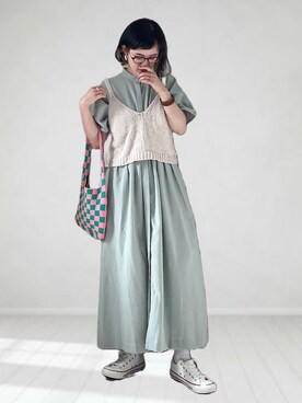 UMiSatoさん（レディース・163cm）の夏コーディネート