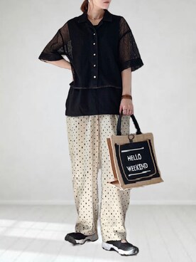 UMiSatoさん（レディース・163cm）の春コーディネート