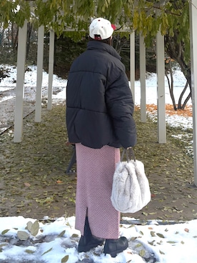 UMiSatoさん（骨格ウェーブ・レディース・163cm）の冬コーディネート