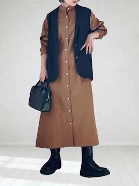 UMiSatoさん（レディース・163cm）の秋コーディネート