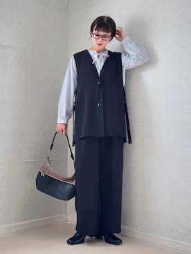 UMiSatoさん（レディース・163cm）の冬コーディネート