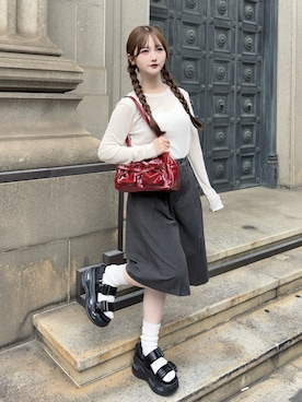 mayu さん（骨格ウェーブ・レディース・155cm）の秋コーディネート