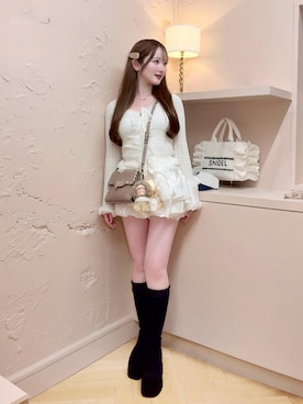 「VIVIAN（ヴィヴィアン）のアイテム」を使った、mayu さん（レディース・155cm）の春コーディネート