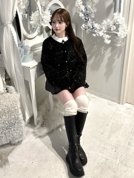 「Heather（ヘザー）のアイテム」を使った、mayu さん（レディース・155cm）の秋コーディネート