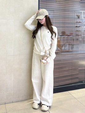 「FURFUR（ファーファー）のアイテム」を使った、mayu さん（レディース・155cm）の春コーディネート