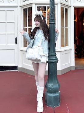 「tutuanna（チュチュアンナ）のアイテム」を使った、mayu さん（レディース・155cm）の春コーディネート