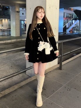 「WEGO（ウィゴー）のアイテム」を使った、mayu さん（レディース・155cm）の秋コーディネート