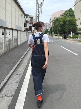 BEAMS BOY / ユーロワーク オーバーオールを使った人気