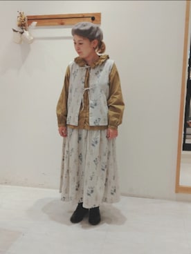 「TSUHARU by Samansa Mos2（ツハルバイサマンサモスモス）のアイテム（ブーツ）」を使った、Yukiko Katoさん（レディース・158cm）の秋コーディネート