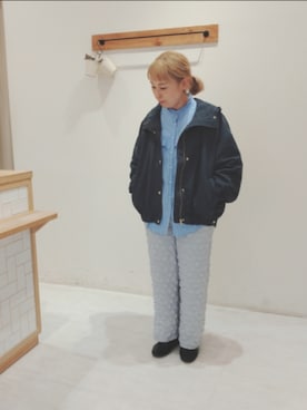 Yukiko Katoさん（レディース・158cm）の秋コーディネート