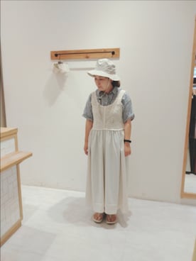 Yukiko Katoさん（レディース・158cm）の夏コーディネート