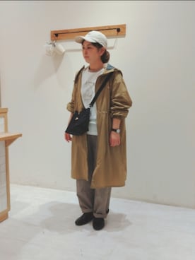 「Samansa Mos2（サマンサ モスモス）のアイテム（シューズ）」を使った、Yukiko Katoさん（レディース・158cm）の春コーディネート