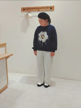 Yukiko Katoさん（レディース・158cm）の冬コーディネート