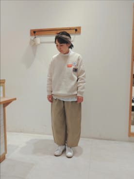 「ワッペン」｜Yukiko Katoさん（レディース・158cm）の冬コーディネート