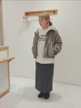 Yukiko Katoさん(レディース・158cm)の秋コーディネート